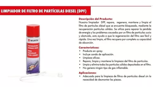 LIMPIADOR FILTRO PARTÍCULAS DIESEL 400ML