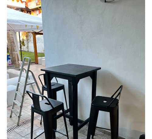 Alquiler De Sillas, Mesas Gazebos, Mesas Altas Con Banquetas