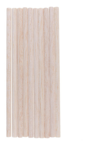 Palos Redondos De Madera 200 Mm