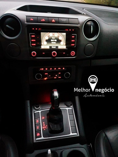 Imagem 12 de 15 de Volkswagen Amarok Highline Cd 2.0 Tdi Diesel Aut 2016 Branca