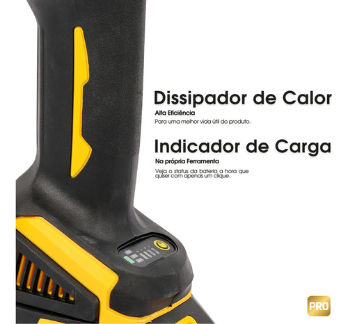 Esmerilhadeira Angular 125mm 600w 2 Baterias 21v 110/220v