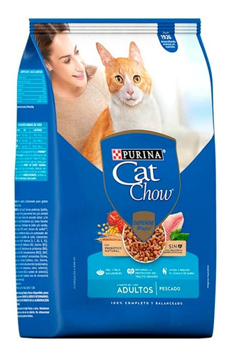 2 Bolsas Croquetas Alimento Cat Chow Pescado 9k C/u