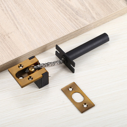 New,, Cadena Antirrobo Para Puerta De Seguridad Oculta, 7
