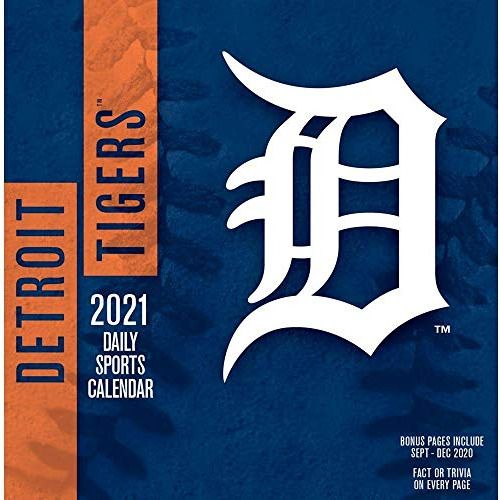 Calendario De Caja Turner Sports Detroit Tigers 2021 (2...