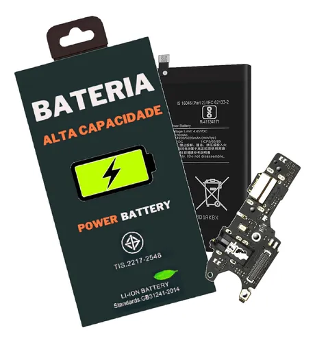 comprar Conector Placa Sub Carga Para Xia0mi Redmi Note 9 + Battria!
