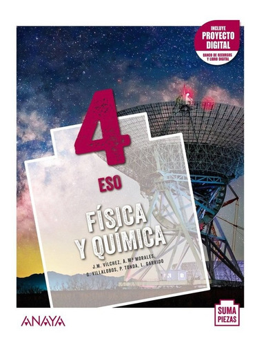 Libro Eso 4 Fisica Y Quimica (and). + Dual Focus. 2021 - ...