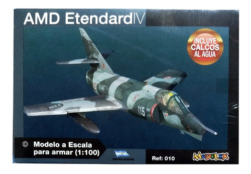 Amd Etendard Iv Escala 1/100 Modelex 010