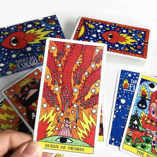 Cartas Tarot De Fuego *78 Cartas* Arcanos Mayores Y Menores