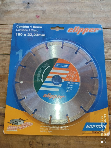Disco Corte Concreto De 7 Pulgada Marca Norton