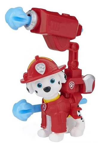 Figura Paw Patrol Mighty Movie Marshall + Accesorios 