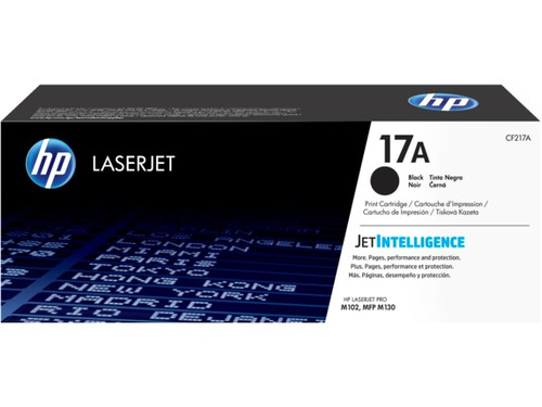 Toner Hp Cf217a (17a) L.j. Pro  M102 Negro 1.6k Pg