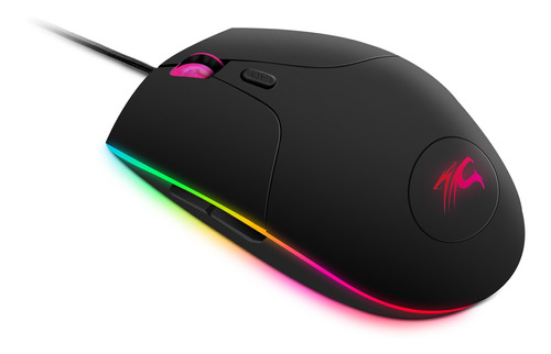 Mouse gamer de juego Sentey  Gaming RGB Layon GS-3312 negro