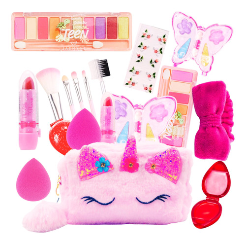 Kit Maleta De Maquiagem Completa Infantil Tendência Make Up