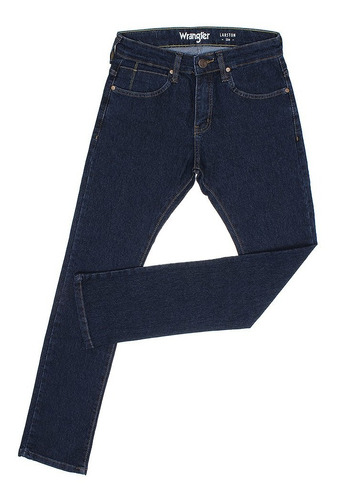 Calça Jeans Azul Masculina Slim Com Elastano Wrangler Origin