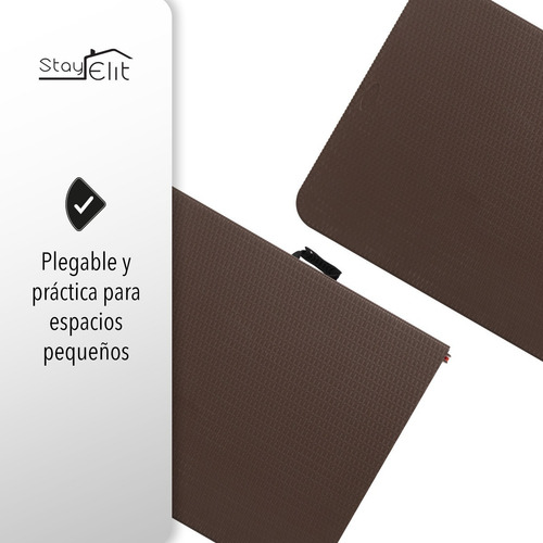 Imagen 4 de 10 de Mesa Plegable Portafolio Tipo Ratan Mimbre 1.80m Resistente