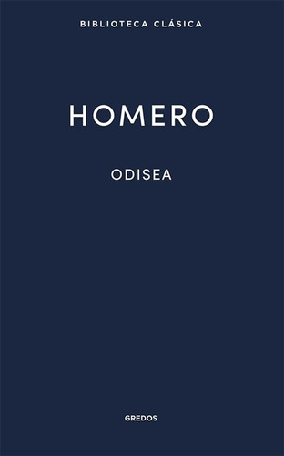 Homero  - Odisea (gredos Azul)