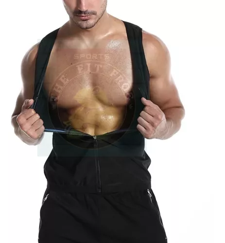 Faja Reductora Termica Camiseta Sauna Shaper Hombre SUDAR