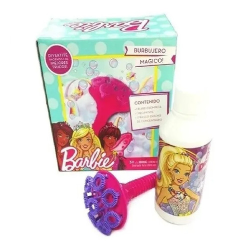 Burbujero Magico Barbie Chico Playking