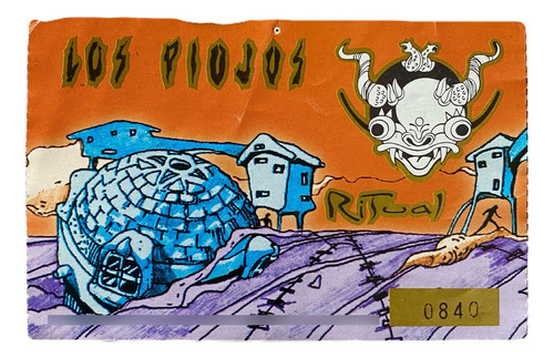 Lote Entradas Antiguas Los Piojos 1999-2004 (Usado)