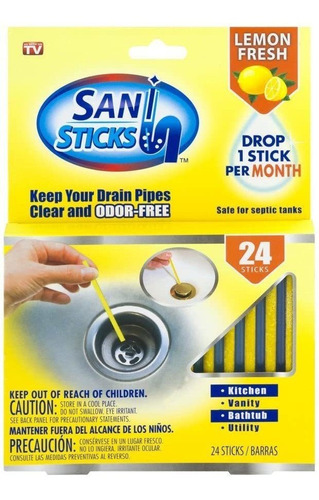 Sani Sticks - Barritas De Limpieza Y Saneamiento. Mantiene .