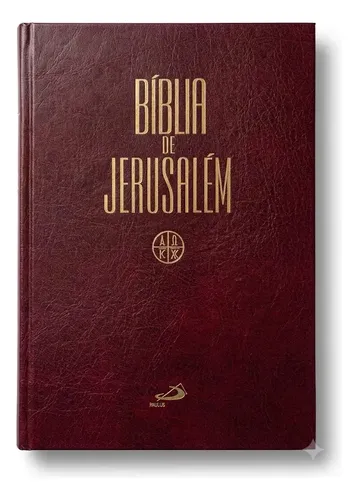 Bíblia de Jerusalém - Grande Encadernada - Paulus Editora - Capa ...