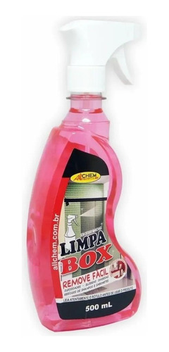 Limpa Desengordura Protege Box Vidros Azulejo Allchem 500ml