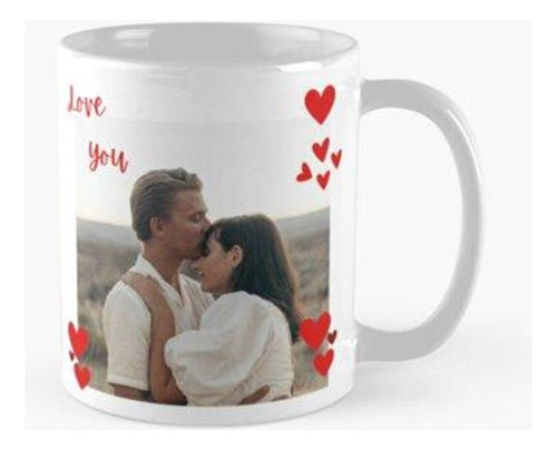 Taza Te Amo Foto De San Valentín Personalizada Pareja Con Co