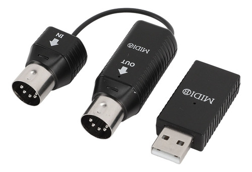 Adaptador Midi Sem Fio Professional Para Controlador Usb Par