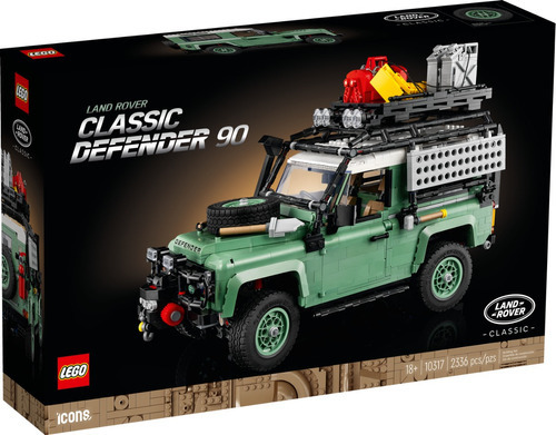 Lego Land Rover Classic Defender 90 10317 15cm 2336 Piezas