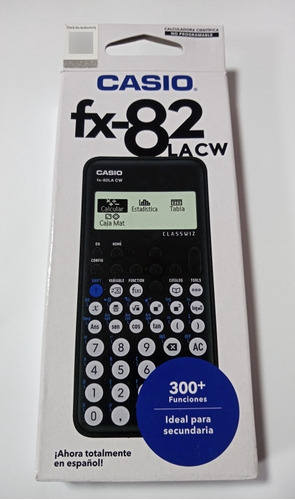 Calculadora Científica Casio (fx-82lacw) +300 Funciones