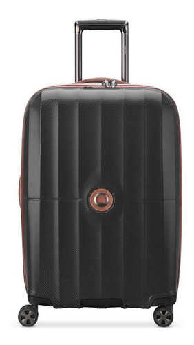 Delsey Maleta De Viaje Rígida 24'' St Tropez Negro Con Tsa