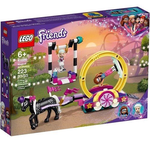 Lego® Friends  Mundo De Magia Acrobacias 223 Piezas Original