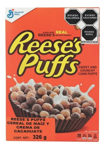 Cereal Reese's Sabor Crema De Cacahuate 326 G