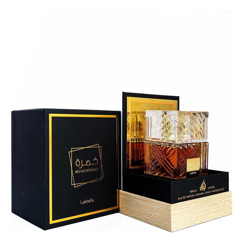 Lattafa Khamrah Perfume Unisex Edp Árabe 100ml