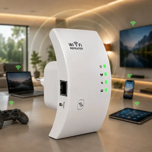 Repetidor Wi-Fi 1800Mbps Banda Dupla para Casa e Escritório