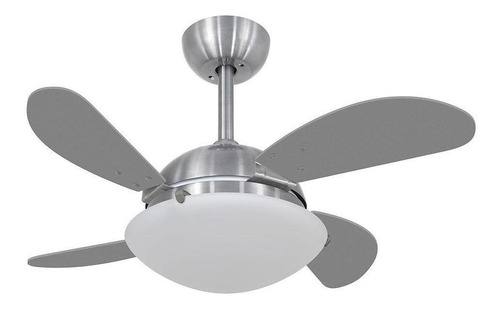 Ventilador De Teto Volare Vd300 Mini Fly 4 Pás Titânio 110v