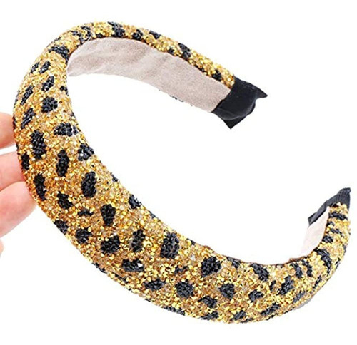 Diademas Hechas A Mano Con Estampado De Leopardo Diademas De