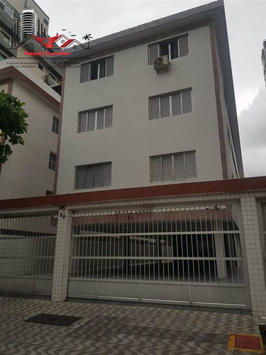 Imagem 1 de 10 de Apartamento À Venda No Primeiro Andar Com 1 Dormitório Na Vila Guilhermina Em Praia Gande Sp. - Rrc145