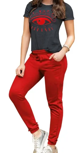 comprar Conjunto Deportivo Blusa Jogger Sudadera Mujer Lindo Fresco