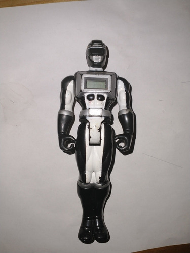 Power Ranger Black Ranger Reloj Bandai 2006 (Usado)