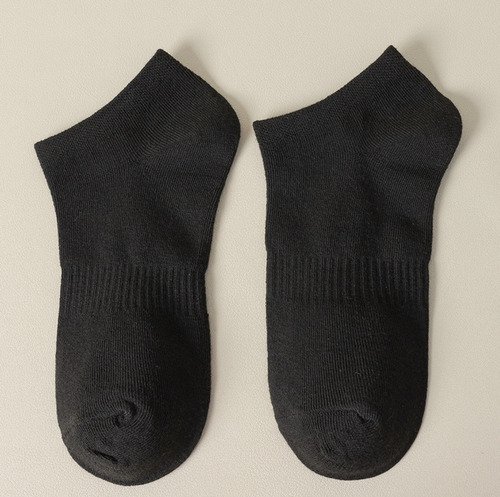 5 Pares Calcetin Algodón Tobillo