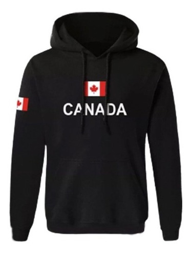 Buzo Canada Con Bandera Para Hombre Y Mujer Unisex Saco Buso