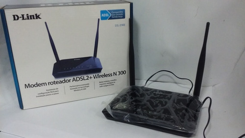 Modem Roteador Adsl2+wireless N300 D-link
