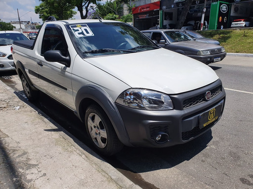 Imagem 2 de 18 de Fiat Strada 2020 1.4 Hard Working Flex 2p