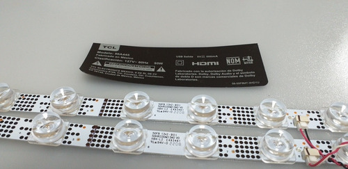 Kit De Leds Para Pantalla Tcl Modelo 50a445 (Usado)