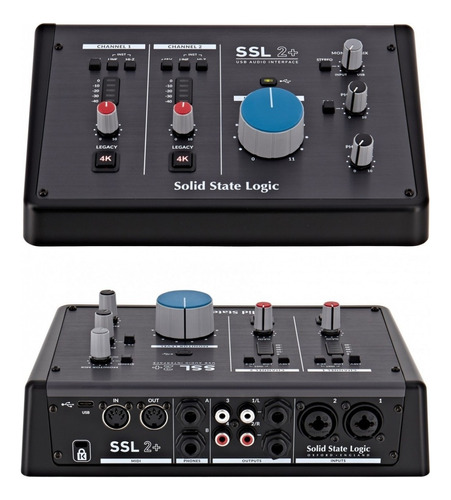 Solid State Logic Ssl2+ Interface + Rocker Music +envio