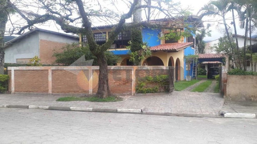 Imagem 1 de 21 de Casa Com 4 Dormitórios Para Alugar, 250 M² Por R$ 7.000,00/mês - Jardim Capricórnio - Caraguatatuba/sp - Ca0666