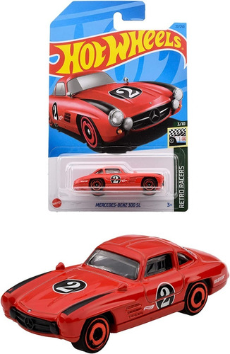 Hot Wheels Carro Mercedes Benz 300 Sl Gullwing Coleccionable