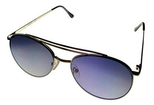 Gafas De Sol - Kenneth Cole Reaction Shiny Silver Hombres Me