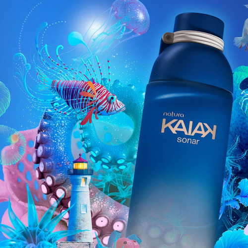 Kaiak Sonar Deo Colônia Natura Feminino 100 ml